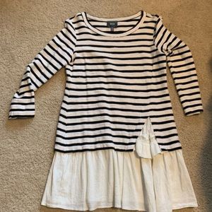 Maeve stripe dress XS
